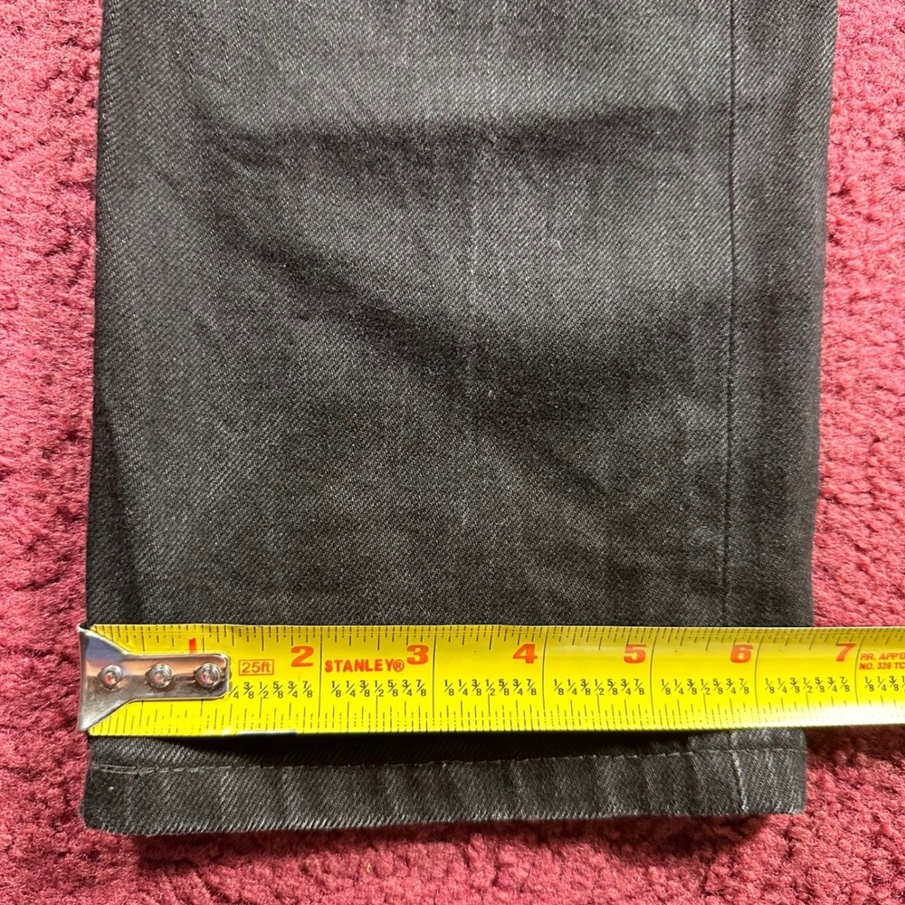 Rag & Bone Jeans Mens fit 32x29 Black Button Fly‎ raw selvedge jeans - Picture 6 of 9